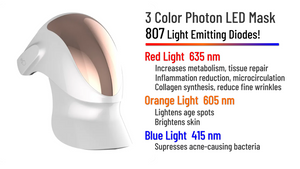 800 LED Photon Therapy Face Mask for Skincare