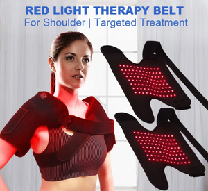96 LED Portable Red Light Therapy Shoulder Wrap With Power Bank
