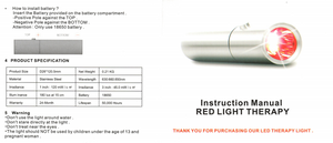 Red Light Therapy Handheld Instrument